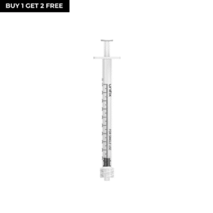Unifix 1ml Luer Lock Individually Blister Packed Syringe (10)