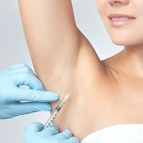 Underarm Hyperhidrosis with Toxin Online